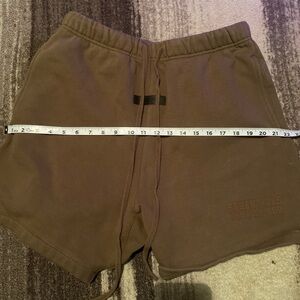 Fear of God Essentials Brown Shorts